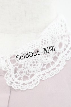 画像3: m petit by misako / AM*レースエリプリーツワンピース L ピンクＸ白 I-25-12-09-053-LO-OP-SA-ZI