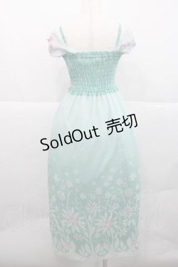 画像2: Secret Honey / サプライズマキシワンピ(Frozen Fever エルサver) 2 グリーン I-25-12-09-054-CA-OP-SA-ZI