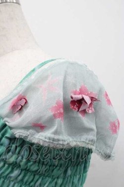 画像4: Secret Honey / サプライズマキシワンピ(Frozen Fever エルサver) 2 グリーン I-25-12-09-054-CA-OP-SA-ZI