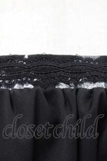画像3: Sheglit / ローズジャガードクロスストラップワンピース M 黒 I-25-12-09-056-EL-OP-SA-ZI (3)