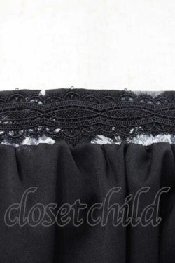 画像3: Sheglit / ローズジャガードクロスストラップワンピース M 黒 I-25-12-09-056-EL-OP-SA-ZI