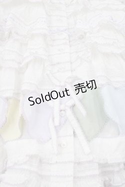 画像5: PINK HOUSE / ハートワッペンパッチワーク使いローンワンピース  白Ｘラベンダー I-25-12-09-057-LO-OP-SA-ZI