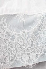 画像6: MR corset / シフォンプリーツワンピース  白Ｘサックス I-25-12-09-061-PU-OP-SA-ZI (6)