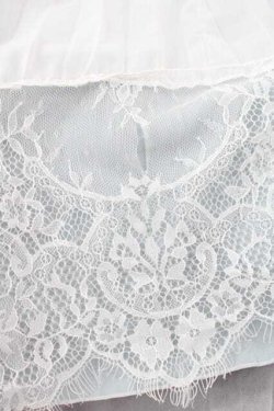 画像6: MR corset / シフォンプリーツワンピース  白Ｘサックス I-25-12-09-061-PU-OP-SA-ZI