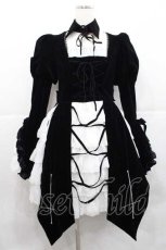 画像1: ATELIER PIERROT / Blackwing Crucifix Dress Set -水銀燈コラボ-  ブラック I-25-12-09-063-EL-OP-SA-ZI (1)