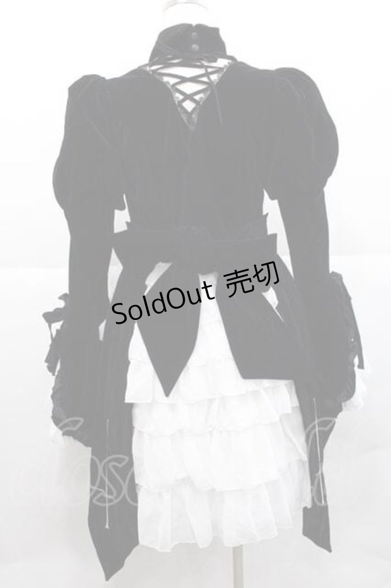 画像2: ATELIER PIERROT / Blackwing Crucifix Dress Set -水銀燈コラボ-  ブラック I-25-12-09-063-EL-OP-SA-ZI (2)