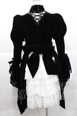 画像2: ATELIER PIERROT / Blackwing Crucifix Dress Set -水銀燈コラボ-  ブラック I-25-12-09-063-EL-OP-SA-ZI