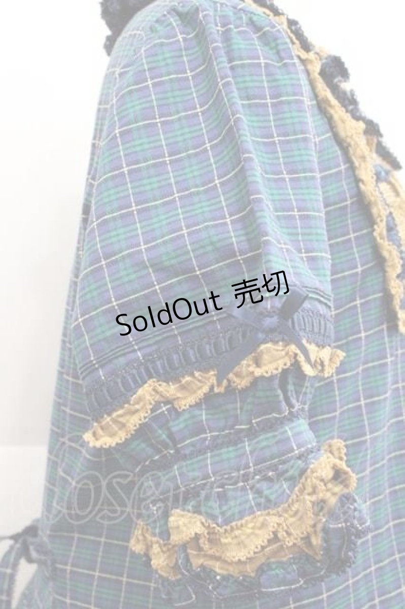 画像3: PINK HOUSE / オリジナルコードチェックワンピース  ネイビー I-25-12-09-064-LO-OP-SA-ZI (3)