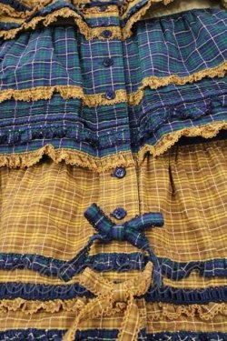 画像5: PINK HOUSE / オリジナルコードチェックワンピース  ネイビー I-25-12-09-064-LO-OP-SA-ZI