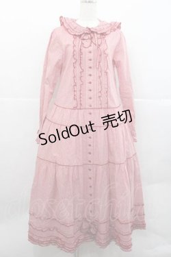 画像1: PINK HOUSE / gingham hood dress  赤 I-25-12-09-065-LO-OP-SA-ZI