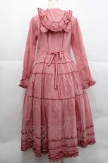 画像2: PINK HOUSE / gingham hood dress  赤 I-25-12-09-065-LO-OP-SA-ZI (2)
