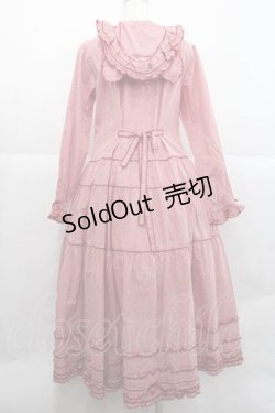 画像2: PINK HOUSE / gingham hood dress  赤 I-25-12-09-065-LO-OP-SA-ZI