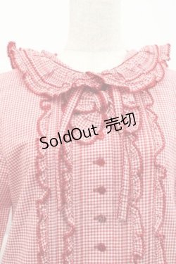 画像3: PINK HOUSE / gingham hood dress  赤 I-25-12-09-065-LO-OP-SA-ZI