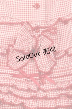 画像5: PINK HOUSE / gingham hood dress  赤 I-25-12-09-065-LO-OP-SA-ZI