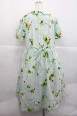 画像2: PINK HOUSE / クリームソーダプリントミディワンピース  アイスグリーン I-25-12-09-067-LO-OP-SA-ZT1227K (2)