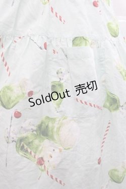 画像3: PINK HOUSE / クリームソーダプリントミディワンピース  アイスグリーン I-25-12-09-067-LO-OP-SA-ZT1227K