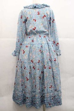 画像2: PINK HOUSE / バラとリボンプリントワンピース  ソライロ I-25-12-09-068-LO-OP-SA-ZI