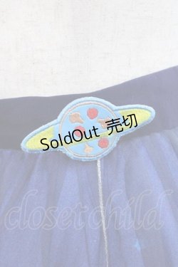 画像3: Secret Honey / チュールスカート ワッペン付き(エイリアンver.) 2 ブルー I-25-12-09-073-CA-SK-SA-ZI