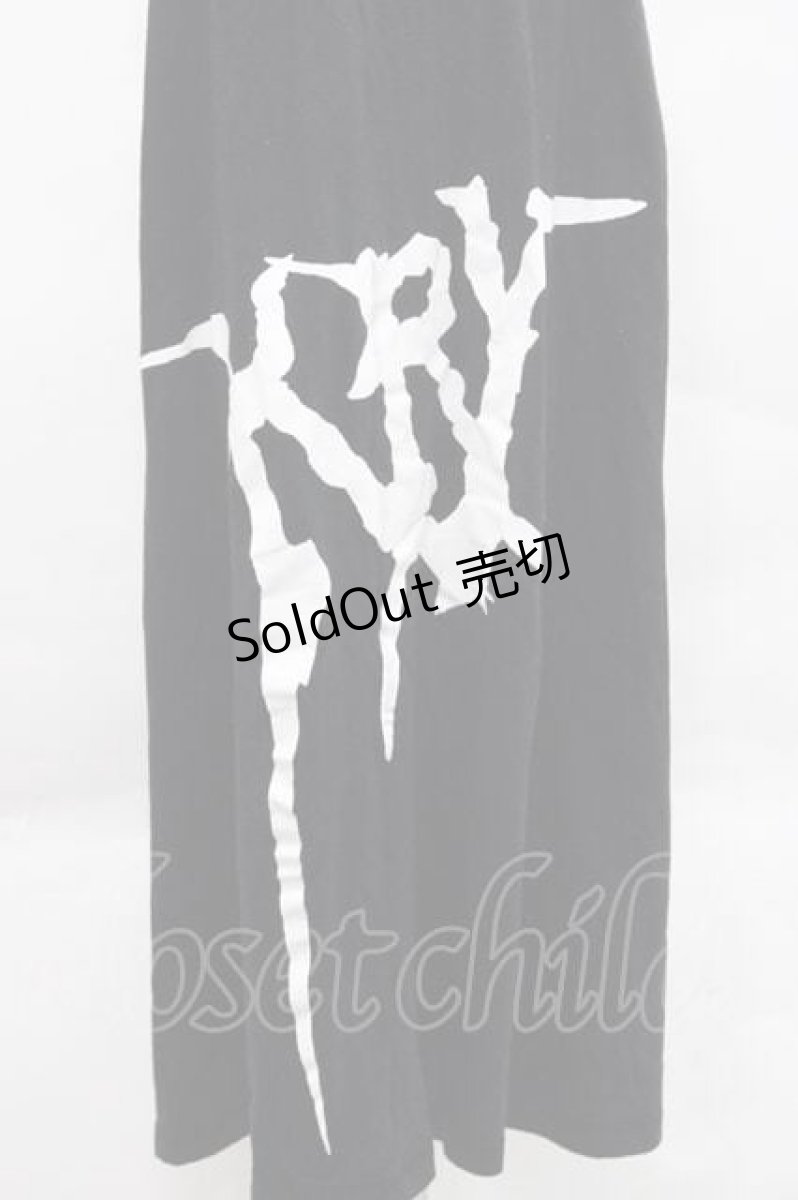 画像3: KRY CLOTHING / 「MARMAID」スカート  黒Ｘ白 I-25-12-09-075-EL-SK-SA-ZI (3)
