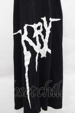 画像3: KRY CLOTHING / 「MARMAID」スカート  黒Ｘ白 I-25-12-09-075-EL-SK-SA-ZI