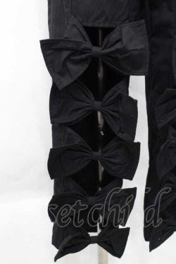 画像5: HEIHEI / リボンパンツ  黒 I-25-12-09-083-PU-PA-SA-ZI