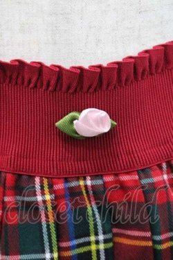 画像3: HEIHEI / プリーツミニショートパンツ  赤チェック I-25-12-09-084-PU-PA-SA-ZI