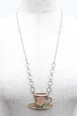 画像1: Emily Temple cute / カッププレートネックレス  シルバー I-25-12-09-088-ET-AC-SA-ZI