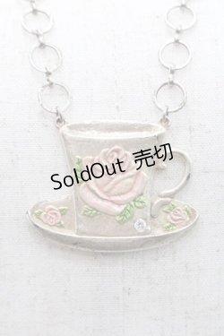 画像2: Emily Temple cute / カッププレートネックレス  シルバー I-25-12-09-088-ET-AC-SA-ZI