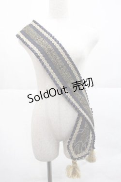 画像1: ALICE and the PIRATES / ねずみの王様Gualtiero エシャルプ付きベスト  ネイビー I-25-12-09-089-PA-JA-SA-ZI