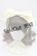 Angelic Pretty / Dollyヒロインリボンヘッドドレス  イエロー I-25-12-09-095-AP-AC-SA-ZI