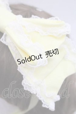 画像3: Angelic Pretty / Dollyヒロインリボンヘッドドレス  イエロー I-25-12-09-095-AP-AC-SA-ZI