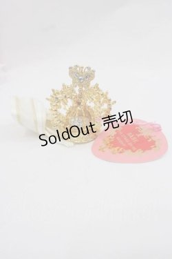 画像1: BABY,THE STARS SHINE BRIGHT / 蝶々王冠ヘッドドレス  ゴールド I-25-12-09-100-BA-AC-SA-ZI