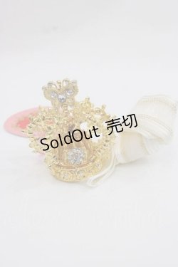 画像2: BABY,THE STARS SHINE BRIGHT / 蝶々王冠ヘッドドレス  ゴールド I-25-12-09-100-BA-AC-SA-ZI