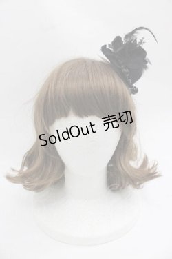 画像2: GOTHPUNKその他(買取対象外) / 羽根薔薇ミニハット  黒 I-25-12-09-102-PU-AC-SA-ZI