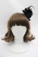 画像2: GOTHPUNKその他(買取対象外) / 羽根薔薇ミニハット  黒 I-25-12-09-102-PU-AC-SA-ZI (2)