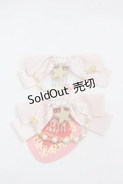 画像1: BABY,THE STARS SHINE BRIGHT / 天体のHarmonia 天使の如く歌う星界の旋律 リボンコーム  ピンク I-25-12-09-109-BA-AC-SA-ZI