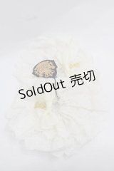 ALICE and the PIRATES / セイレーンのバラレースのお袖留め  生成り I-25-12-09-110-PA-ZA-SA-ZI