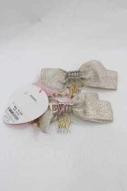 画像2: BABY,THE STARS SHINE BRIGHT / 天体のHarmonia 天使の如く歌う星界の旋律 リボンコーム  ゴールド I-25-12-09-112-BA-AC-SA-ZI