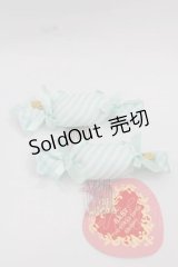 BABY,THE STARS SHINE BRIGHT / MY ANNIVERSARY ストライプキャンディリボンコーム  ミント I-25-12-09-116-BA-AC-SA-ZI