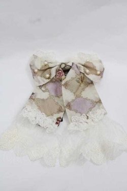 画像1: ALICE and the PIRATES / 遠い日のメモワール〜私の小さなオルゴール〜柄バレッタ  ピンク I-25-12-09-119-PA-AC-SA-ZI