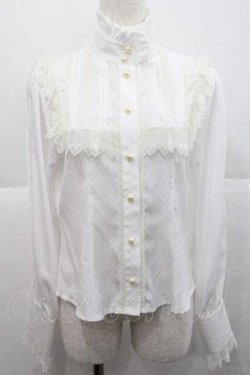 画像1: BABY,THE STARS SHINE BRIGHT / Ribbon Partyブラウス  白 I-25-12-09-018-BA-BL-SA-ZI