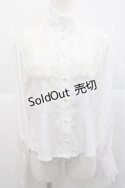 画像1: BABY,THE STARS SHINE BRIGHT / Ribbon Partyブラウス  白 I-25-12-09-018-BA-BL-SA-ZI