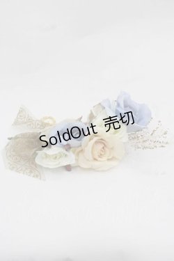 画像1: BABY,THE STARS SHINE BRIGHT / Papillonnage en eclats ローズブーケコーム  ゴールドＸ青 I-25-12-09-121-BA-AC-SA-ZI