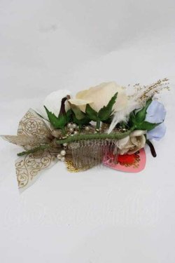 画像2: BABY,THE STARS SHINE BRIGHT / Papillonnage en eclats ローズブーケコーム  ゴールドＸ青 I-25-12-09-121-BA-AC-SA-ZI