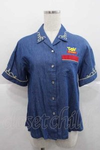 Secret Honey / ボーリングシャツ(トイ・ストーリーver.) 2 ブルー I-25-12-09-019-CA-BL-SA-ZI