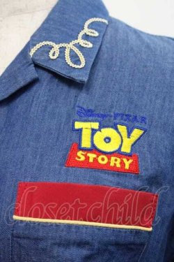 画像4: Secret Honey / ボーリングシャツ(トイ・ストーリーver.) 2 ブルー I-25-12-09-019-CA-BL-SA-ZI