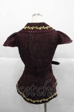 画像2: ALICE and the PIRATES / ねずみの王様Gualtiero エシャルプ付きベスト  ボルドー I-25-12-09-022-PA-JA-SA-ZI (2)