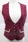 metamorphose / Dim Lightベスト  ボルドー I-25-12-09-025-ME-TO-SA-ZI