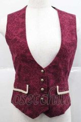 metamorphose / Dim Lightベスト  ボルドー I-25-12-09-025-ME-TO-SA-ZI