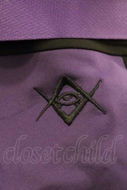 画像3: REFLEM / サイバー切り替えボリュームネック半袖ジャージパーカー  黒Ｘ紫 I-25-12-09-028-PU-TO-SA-ZI